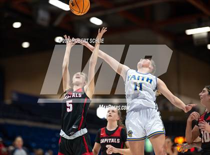 Thumbnail 1 in Faith Christian vs. Sacramento Adventist (CIF SJS D6 Final) photogallery.