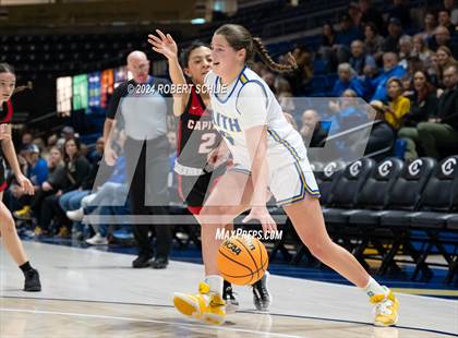 Thumbnail 2 in Faith Christian vs. Sacramento Adventist (CIF SJS D6 Final) photogallery.