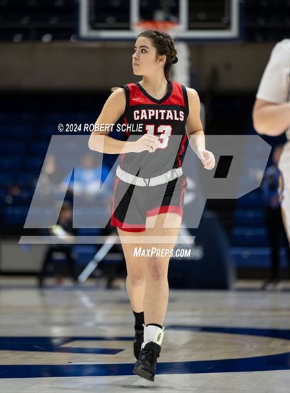 Thumbnail 1 in Faith Christian vs. Sacramento Adventist (CIF SJS D6 Final) photogallery.