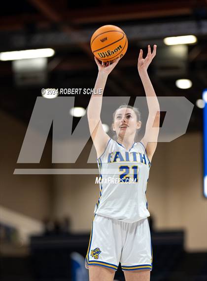 Thumbnail 1 in Faith Christian vs. Sacramento Adventist (CIF SJS D6 Final) photogallery.