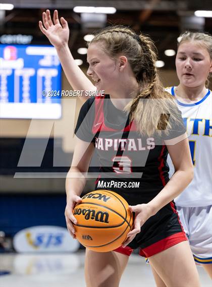 Thumbnail 1 in Faith Christian vs. Sacramento Adventist (CIF SJS D6 Final) photogallery.