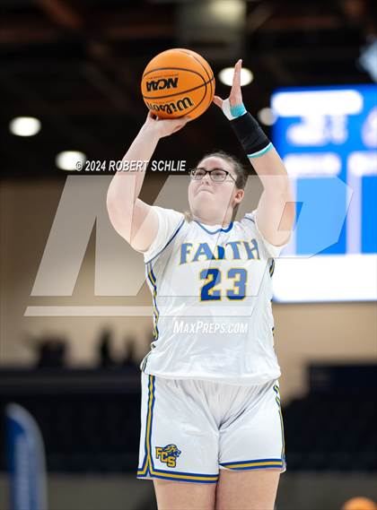 Thumbnail 2 in Faith Christian vs. Sacramento Adventist (CIF SJS D6 Final) photogallery.