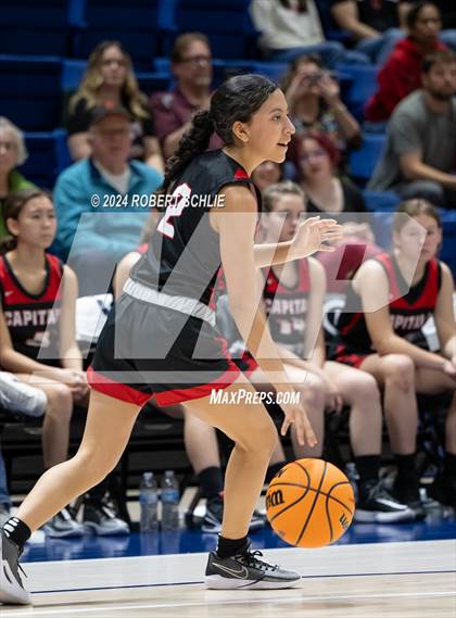 Thumbnail 3 in Faith Christian vs. Sacramento Adventist (CIF SJS D6 Final) photogallery.