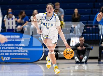 Thumbnail 3 in Faith Christian vs. Sacramento Adventist (CIF SJS D6 Final) photogallery.