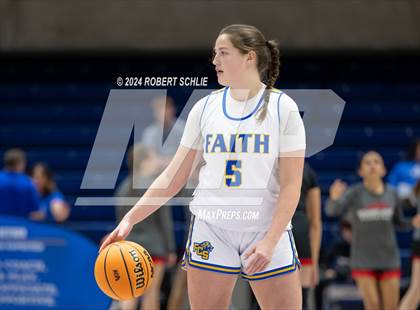Thumbnail 3 in Faith Christian vs. Sacramento Adventist (CIF SJS D6 Final) photogallery.