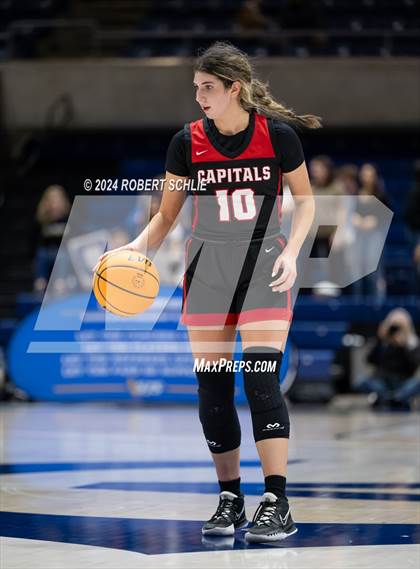 Thumbnail 1 in Faith Christian vs. Sacramento Adventist (CIF SJS D6 Final) photogallery.