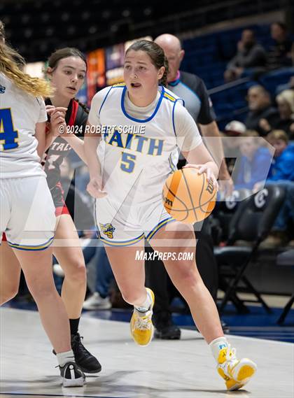 Thumbnail 2 in Faith Christian vs. Sacramento Adventist (CIF SJS D6 Final) photogallery.