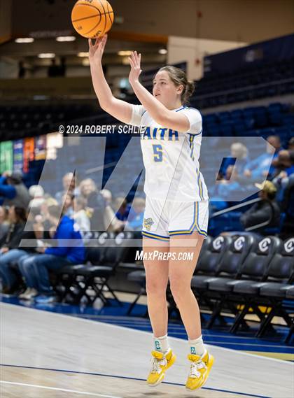 Thumbnail 2 in Faith Christian vs. Sacramento Adventist (CIF SJS D6 Final) photogallery.