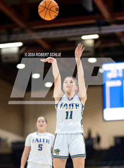 Thumbnail 1 in Faith Christian vs. Sacramento Adventist (CIF SJS D6 Final) photogallery.
