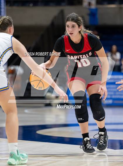Thumbnail 3 in Faith Christian vs. Sacramento Adventist (CIF SJS D6 Final) photogallery.