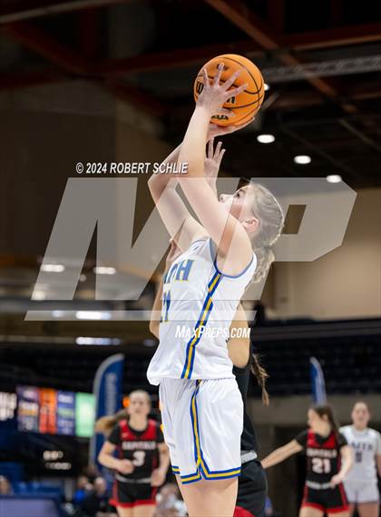 Thumbnail 2 in Faith Christian vs. Sacramento Adventist (CIF SJS D6 Final) photogallery.