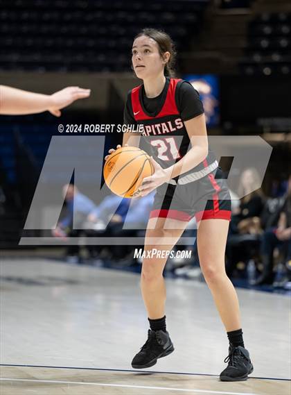 Thumbnail 1 in Faith Christian vs. Sacramento Adventist (CIF SJS D6 Final) photogallery.