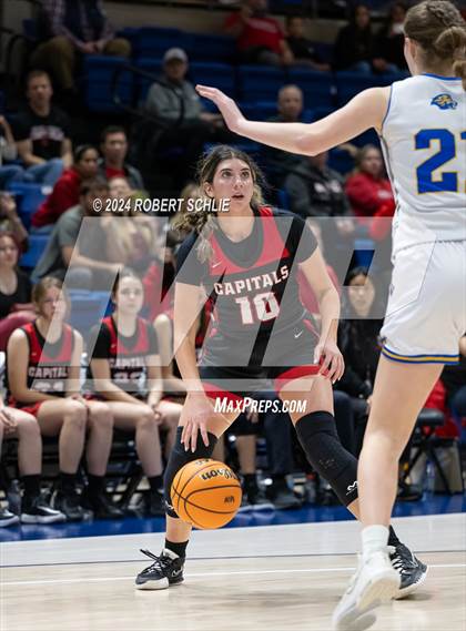 Thumbnail 1 in Faith Christian vs. Sacramento Adventist (CIF SJS D6 Final) photogallery.