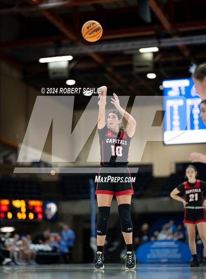 Thumbnail 1 in Faith Christian vs. Sacramento Adventist (CIF SJS D6 Final) photogallery.
