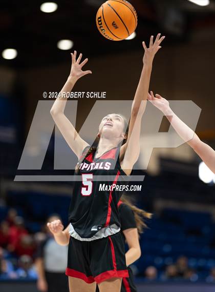 Thumbnail 3 in Faith Christian vs. Sacramento Adventist (CIF SJS D6 Final) photogallery.