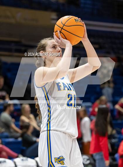 Thumbnail 1 in Faith Christian vs. Sacramento Adventist (CIF SJS D6 Final) photogallery.