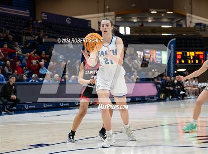 Thumbnail 2 in Faith Christian vs. Sacramento Adventist (CIF SJS D6 Final) photogallery.