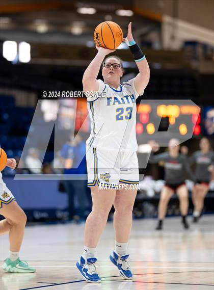 Thumbnail 1 in Faith Christian vs. Sacramento Adventist (CIF SJS D6 Final) photogallery.