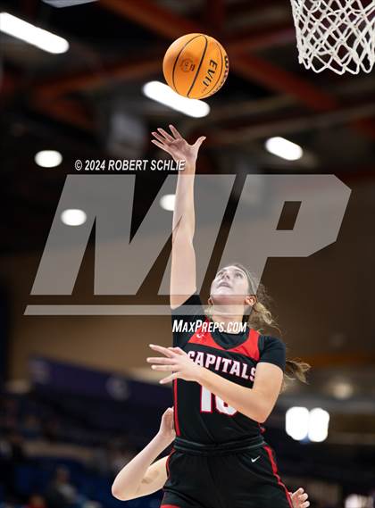 Thumbnail 2 in Faith Christian vs. Sacramento Adventist (CIF SJS D6 Final) photogallery.
