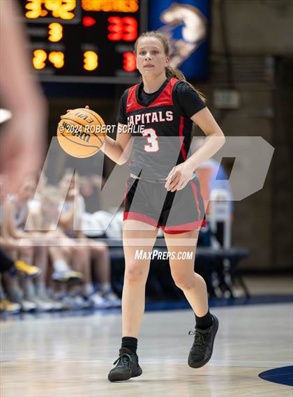 Thumbnail 1 in Faith Christian vs. Sacramento Adventist (CIF SJS D6 Final) photogallery.