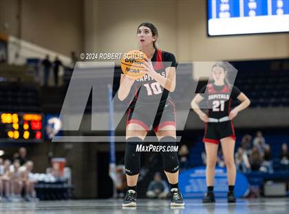 Thumbnail 3 in Faith Christian vs. Sacramento Adventist (CIF SJS D6 Final) photogallery.