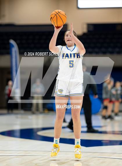 Thumbnail 1 in Faith Christian vs. Sacramento Adventist (CIF SJS D6 Final) photogallery.