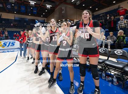 Thumbnail 3 in Faith Christian vs. Sacramento Adventist (CIF SJS D6 Final) photogallery.