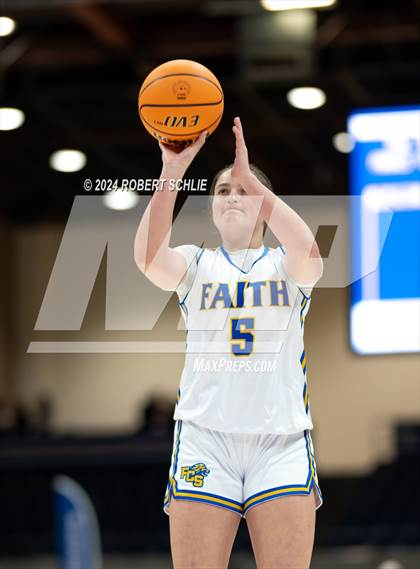 Thumbnail 1 in Faith Christian vs. Sacramento Adventist (CIF SJS D6 Final) photogallery.