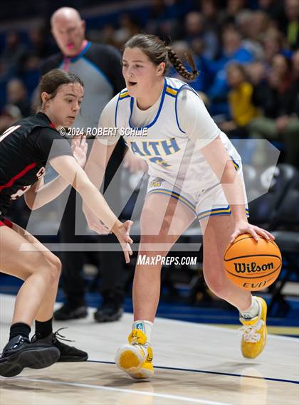 Thumbnail 2 in Faith Christian vs. Sacramento Adventist (CIF SJS D6 Final) photogallery.