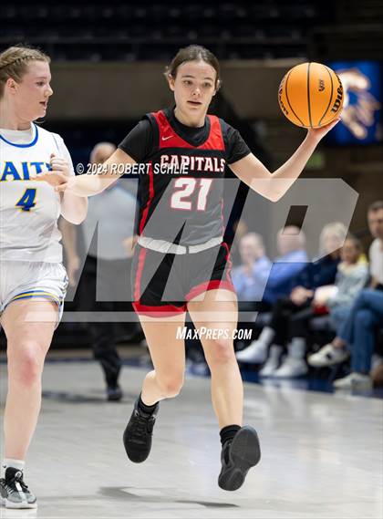 Thumbnail 1 in Faith Christian vs. Sacramento Adventist (CIF SJS D6 Final) photogallery.