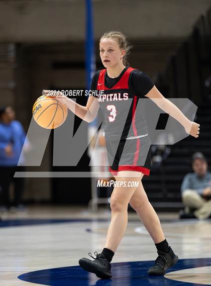 Thumbnail 1 in Faith Christian vs. Sacramento Adventist (CIF SJS D6 Final) photogallery.