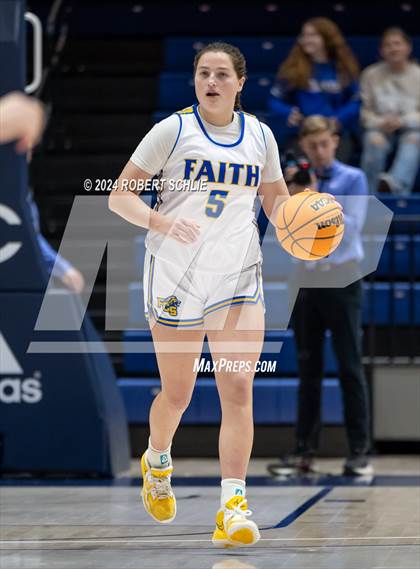 Thumbnail 2 in Faith Christian vs. Sacramento Adventist (CIF SJS D6 Final) photogallery.