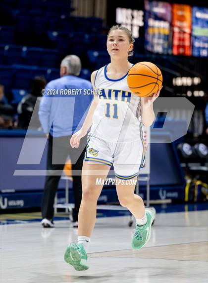 Thumbnail 2 in Faith Christian vs. Sacramento Adventist (CIF SJS D6 Final) photogallery.
