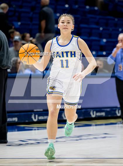 Thumbnail 3 in Faith Christian vs. Sacramento Adventist (CIF SJS D6 Final) photogallery.