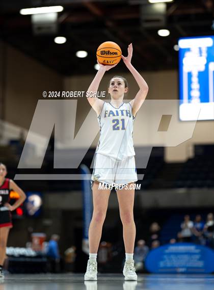 Thumbnail 3 in Faith Christian vs. Sacramento Adventist (CIF SJS D6 Final) photogallery.