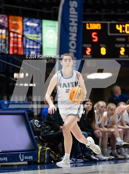 Thumbnail 2 in Faith Christian vs. Sacramento Adventist (CIF SJS D6 Final) photogallery.