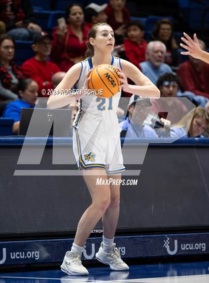 Thumbnail 1 in Faith Christian vs. Sacramento Adventist (CIF SJS D6 Final) photogallery.