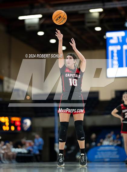 Thumbnail 3 in Faith Christian vs. Sacramento Adventist (CIF SJS D6 Final) photogallery.