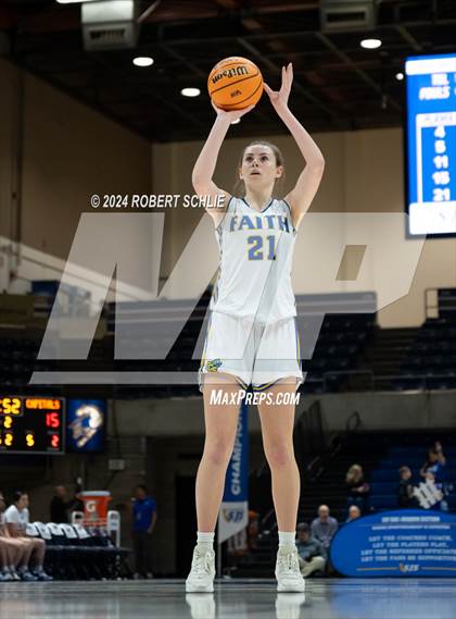 Thumbnail 1 in Faith Christian vs. Sacramento Adventist (CIF SJS D6 Final) photogallery.