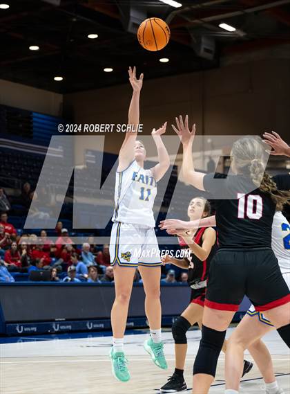 Thumbnail 2 in Faith Christian vs. Sacramento Adventist (CIF SJS D6 Final) photogallery.