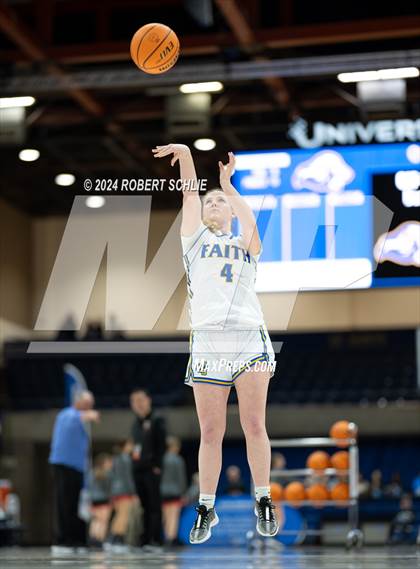 Thumbnail 3 in Faith Christian vs. Sacramento Adventist (CIF SJS D6 Final) photogallery.