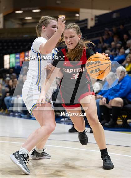 Thumbnail 2 in Faith Christian vs. Sacramento Adventist (CIF SJS D6 Final) photogallery.
