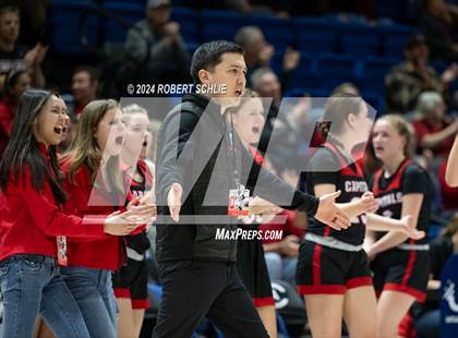 Thumbnail 3 in Faith Christian vs. Sacramento Adventist (CIF SJS D6 Final) photogallery.