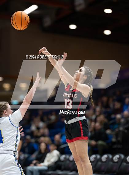 Thumbnail 3 in Faith Christian vs. Sacramento Adventist (CIF SJS D6 Final) photogallery.