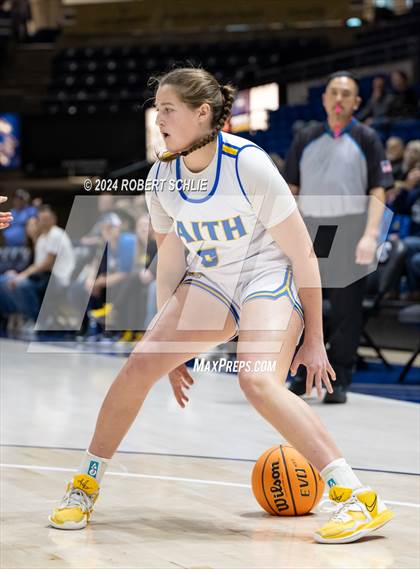 Thumbnail 2 in Faith Christian vs. Sacramento Adventist (CIF SJS D6 Final) photogallery.