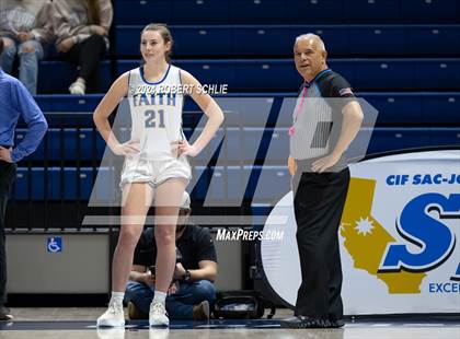 Thumbnail 2 in Faith Christian vs. Sacramento Adventist (CIF SJS D6 Final) photogallery.