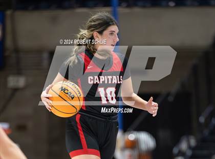 Thumbnail 3 in Faith Christian vs. Sacramento Adventist (CIF SJS D6 Final) photogallery.