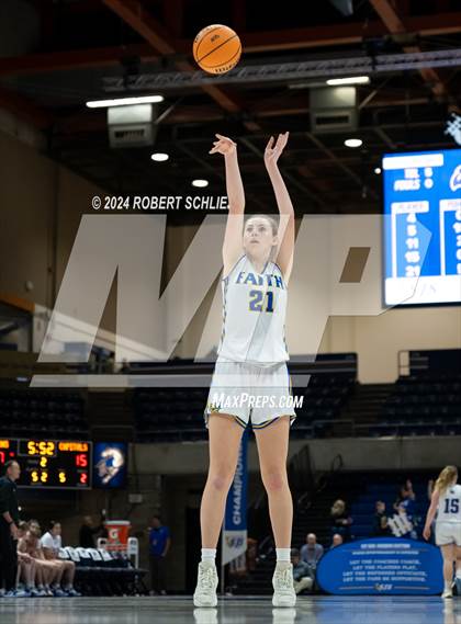 Thumbnail 2 in Faith Christian vs. Sacramento Adventist (CIF SJS D6 Final) photogallery.