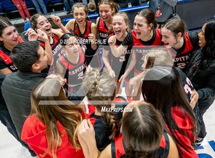 Thumbnail 1 in Faith Christian vs. Sacramento Adventist (CIF SJS D6 Final) photogallery.