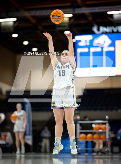 Thumbnail 3 in Faith Christian vs. Sacramento Adventist (CIF SJS D6 Final) photogallery.